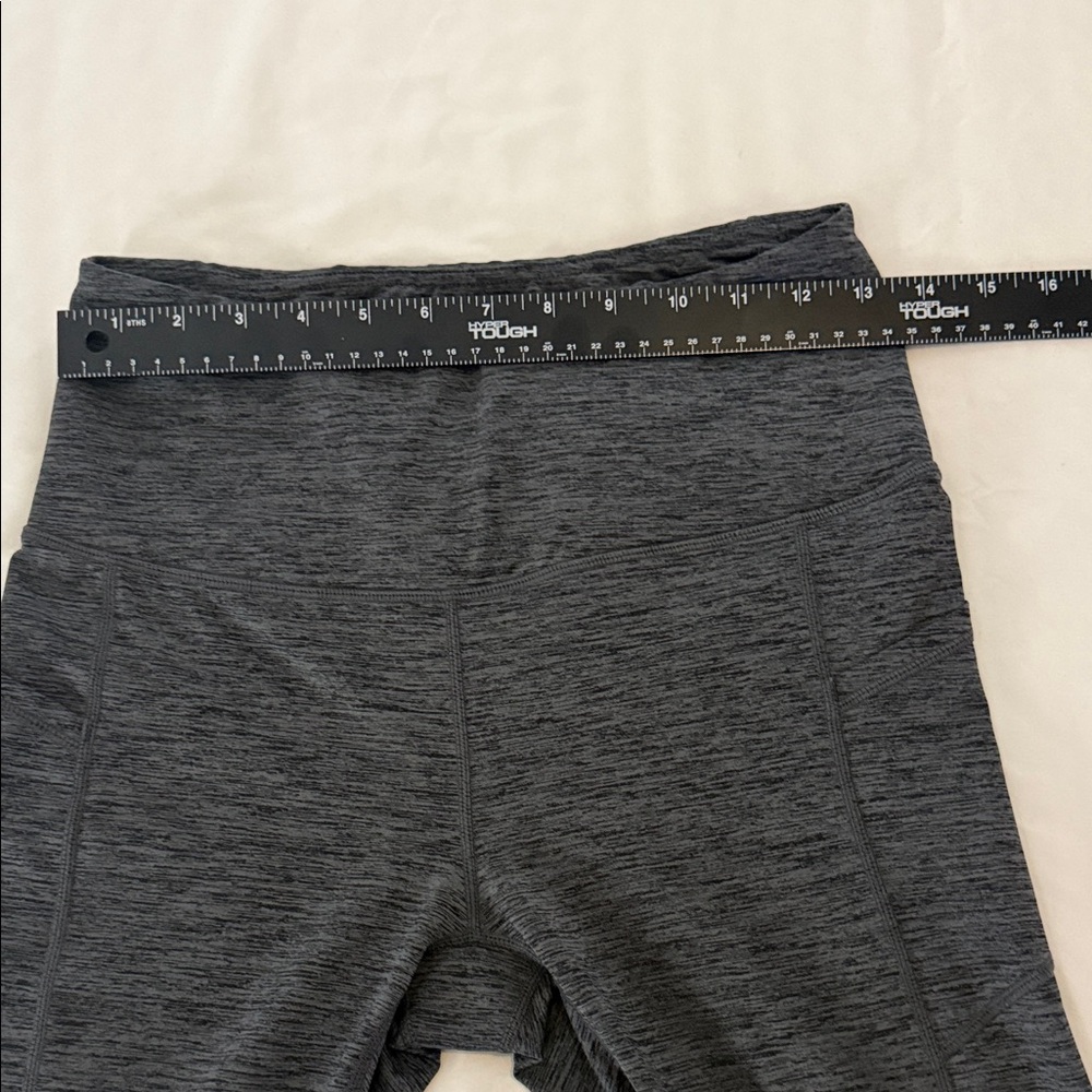 Gaiam Women’s M Gray High Rise Yoga Leggings Full Length Activewear - Picture 8 of 10